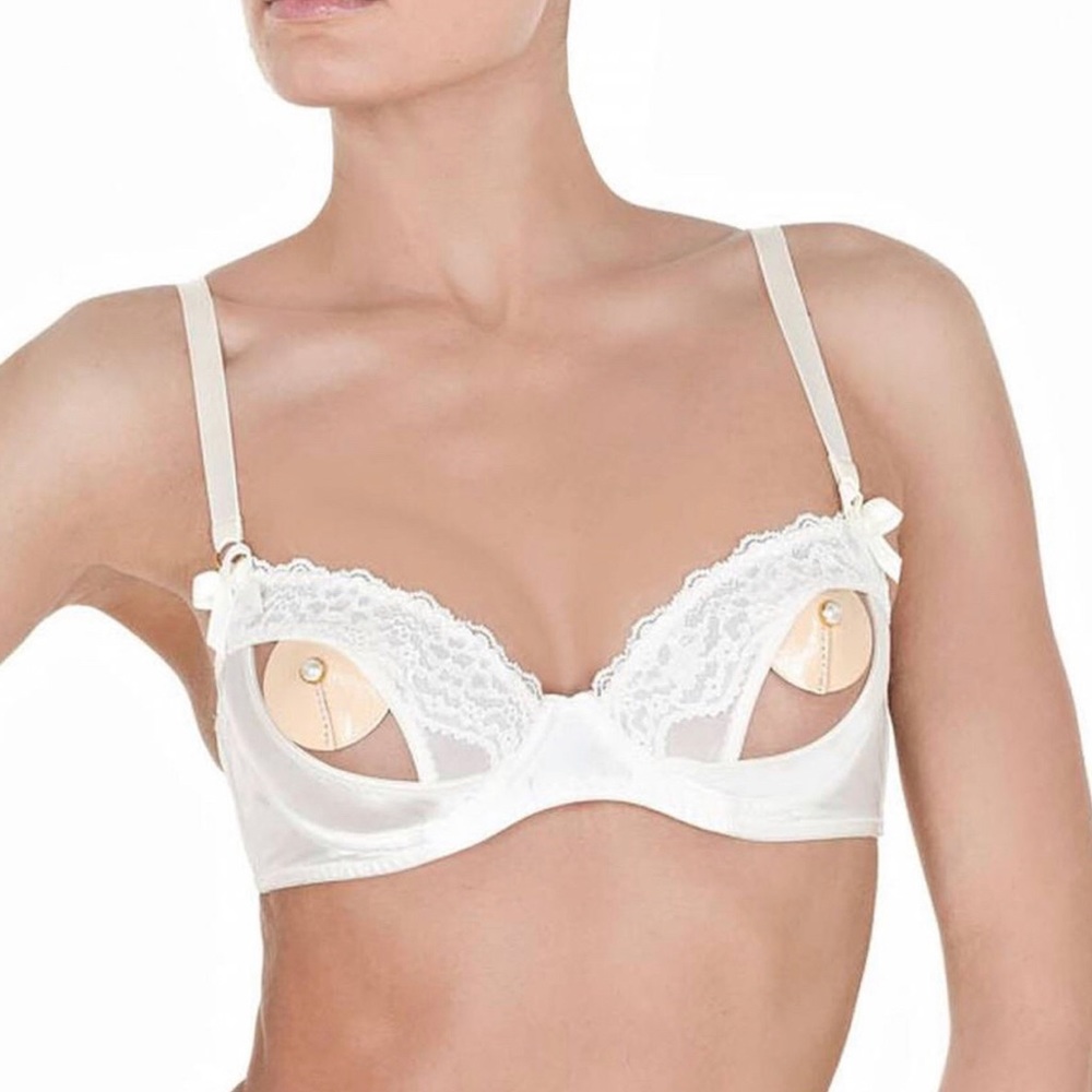 Bordelle Alba Peep Bra